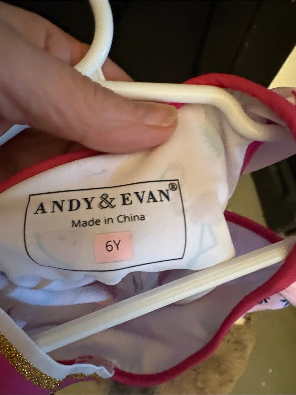 Andy & Evan Pink Flamingo One-Piece Swimsuit